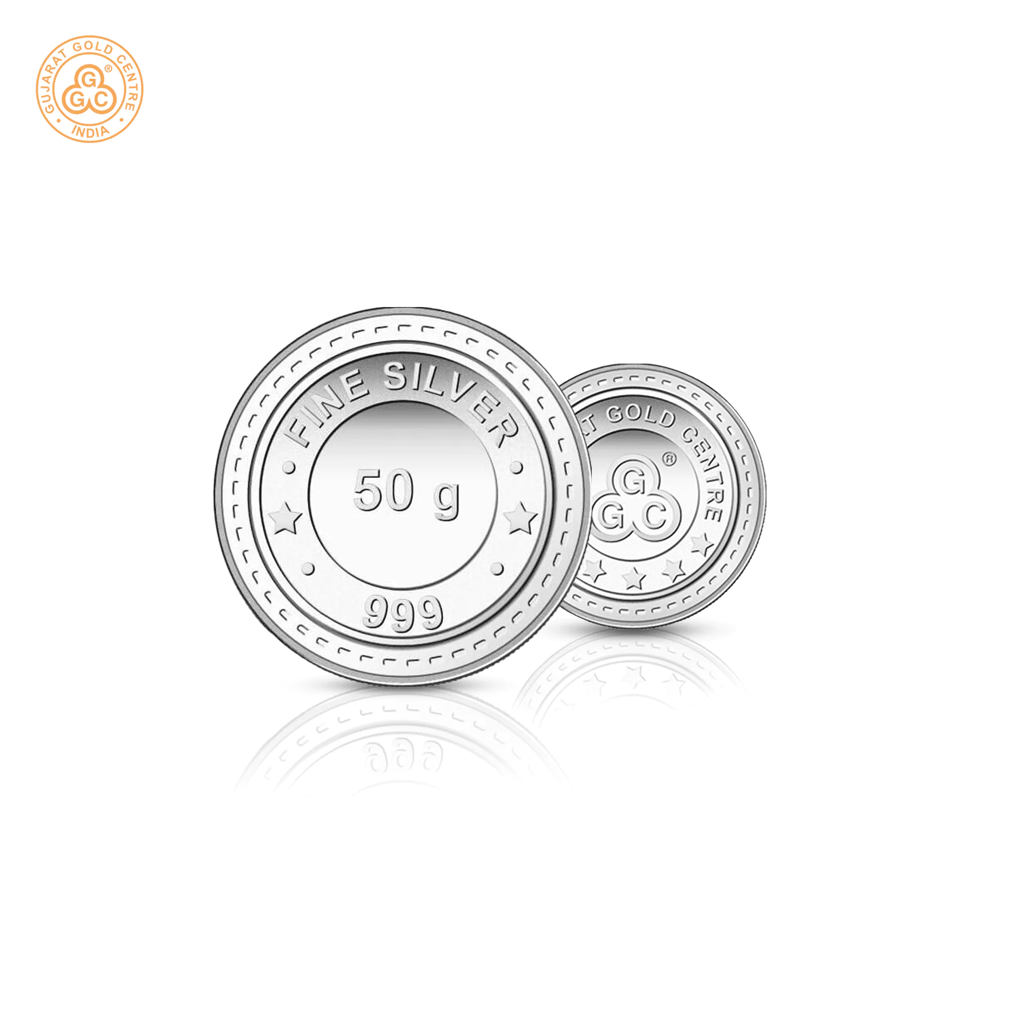 50gm GGC 24K Silver Coin