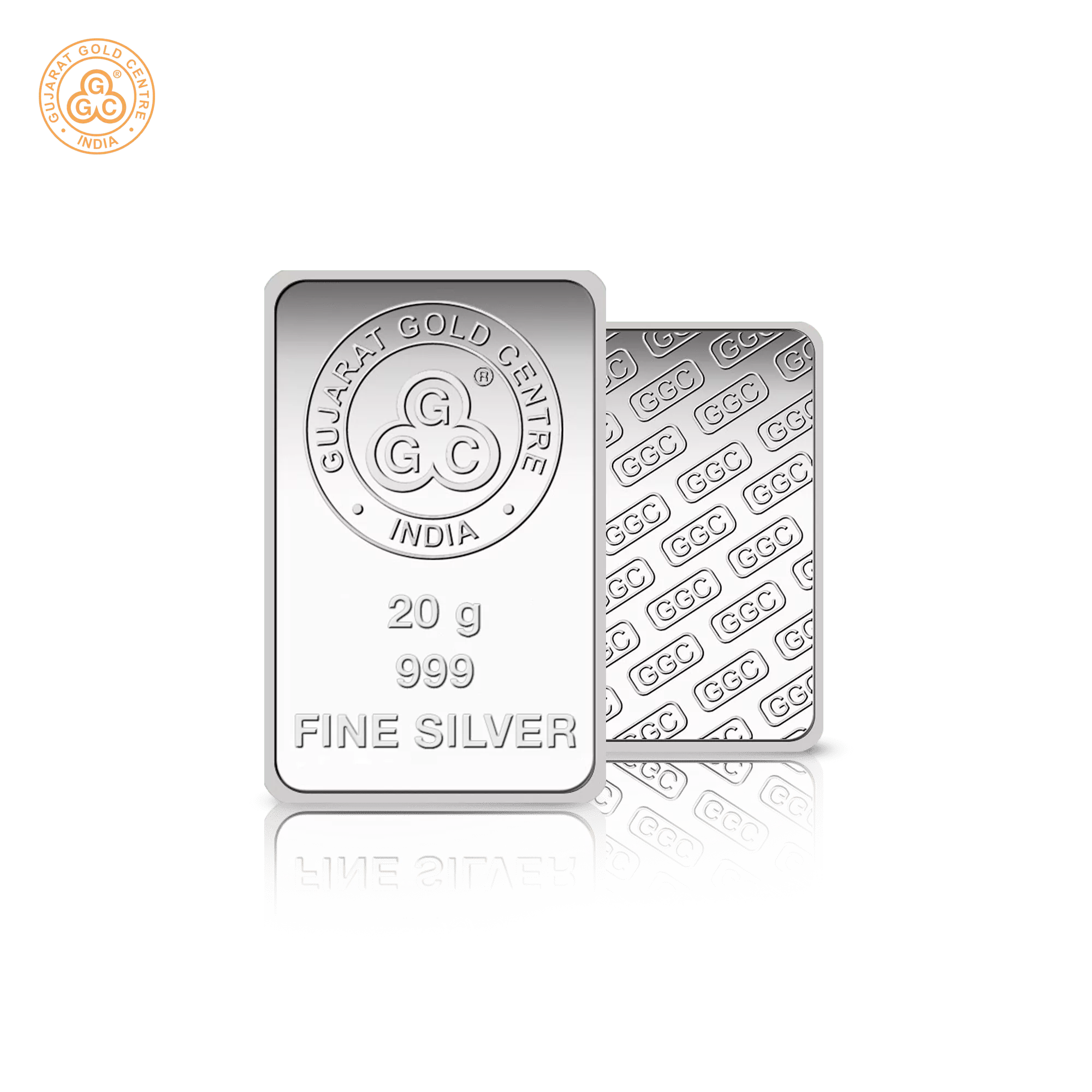 20gm GGC  24K Silver Bar