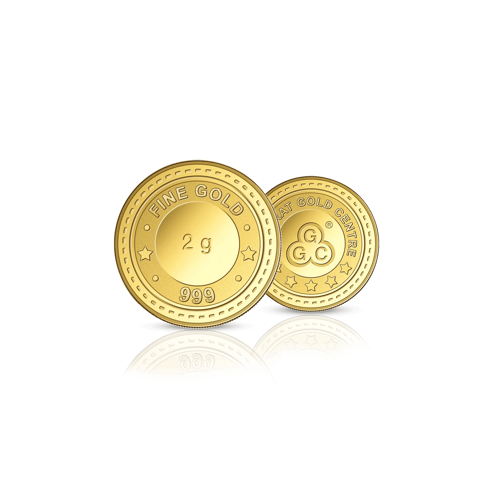 2gm GGC 24K  Gold Coin