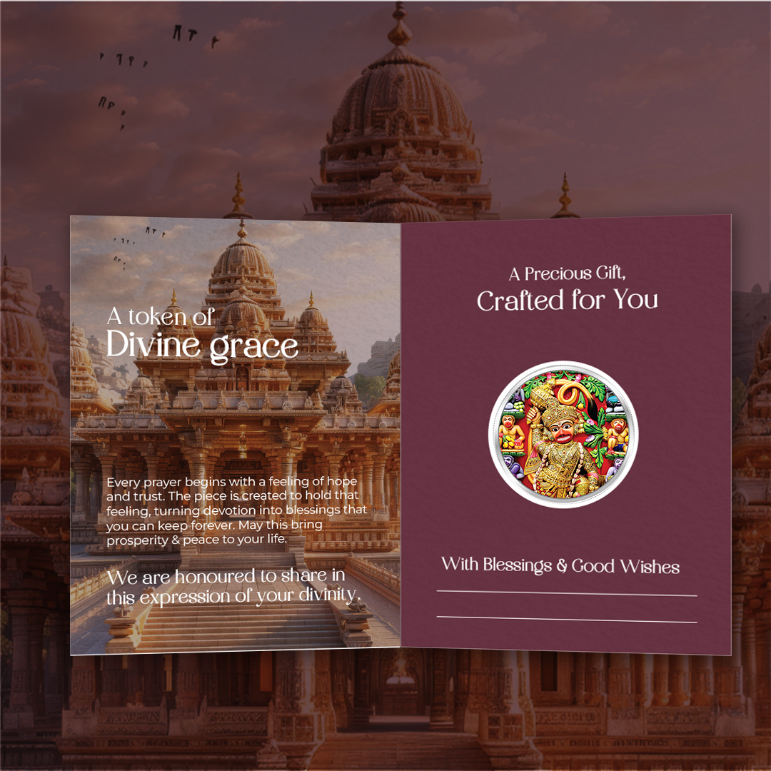 20gm GGC Kashtbhanjan Silver Color Coin 24k (999.9)