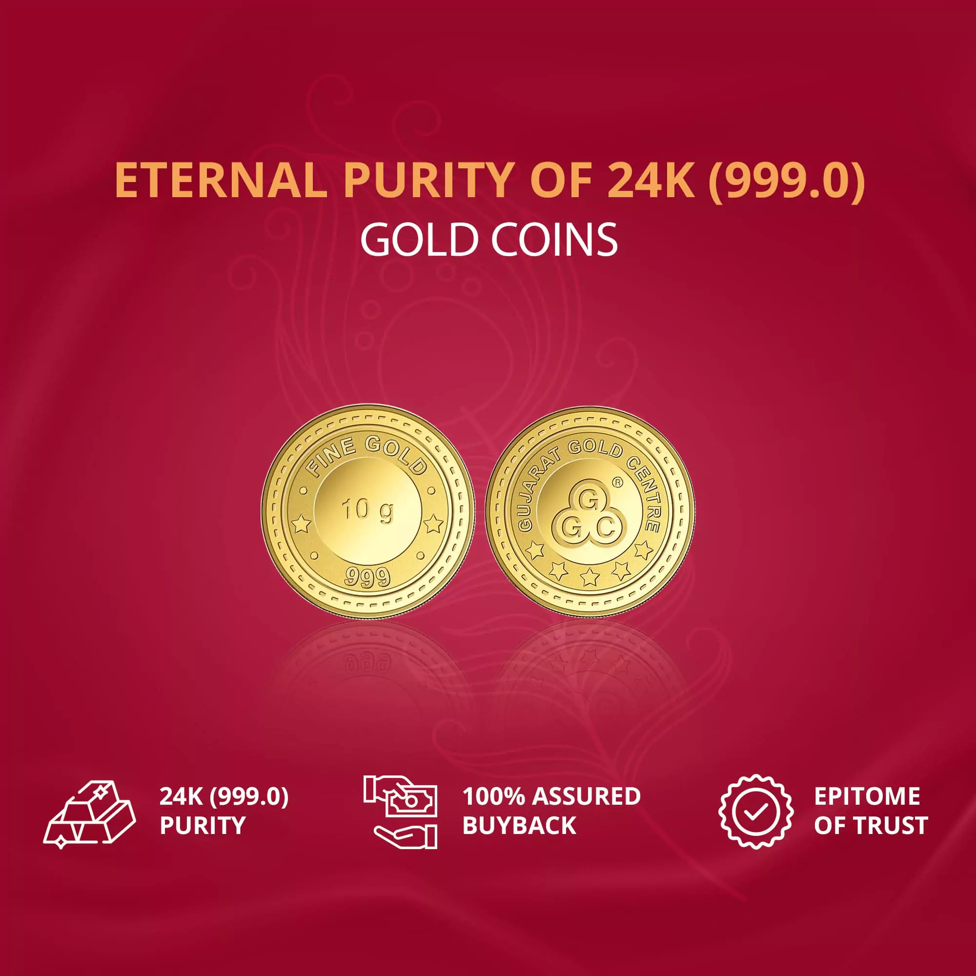 10gm GGC 24K Gold Coin