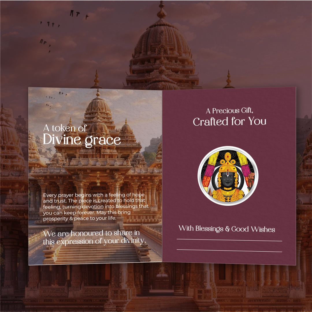 20gm GGC Ram Lalla Silver Color Coin 24k (999.9)