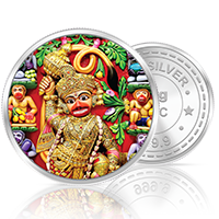 20gm GGC Kashtbhanjan Silver Color Coin 24k (999.9)