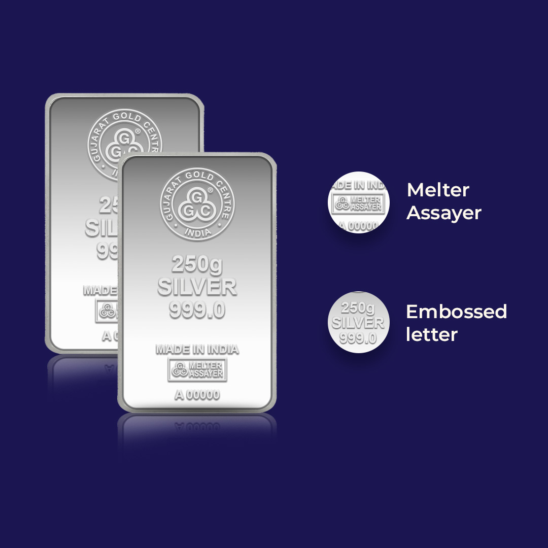 250 GM GGC 24K Silver Bar